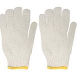 Luva Tricotada Natural Lisa 4 Fios